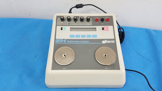 Bio-Tek QED-6 Defibrillator Analyzer