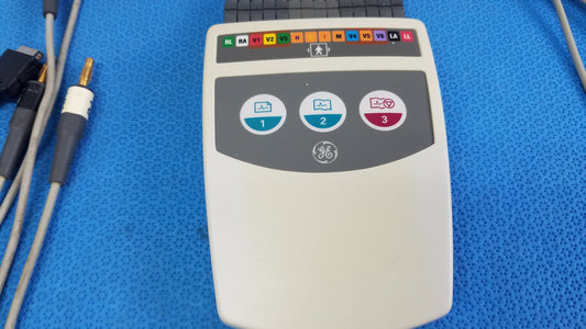 GE CAM 14 ECG Acquisition Module With Leads